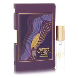 Al Haramain Natural Amber Vial (sample -Manufacturer 1/2 filled) By Al Haramain