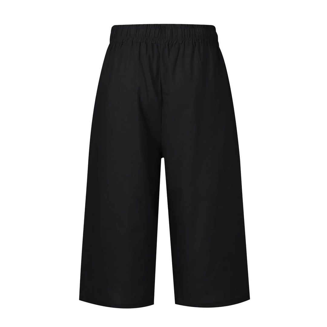 Black pants on a white background